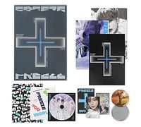TXT The 2nd Album - THE CHAOS CHAPTER : FREEZE [ WORLD ver. ] CD + Photobook + Sticker Pack + Lyric Book + Behind Book + Photocard + OS Photocard + Poster + PostcardQ