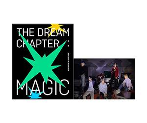 TXT The Dream Chapter : Magic Album PreOrder (Arcadia Version) CD+Poster+Photobook+Photocard+Student ID Pad+Sticker Pack+Viewer Glasses+Gift (Extra 4 Photocards Set)