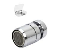 txuzong Embout Robinet Cuisine 360° - Aérateur Brise-Jet Réglable, Anti-Éclaboussures et Économiseur d'Eau, Compatible M22/M24 pour Robinet de Cuisine et Salle de Bain