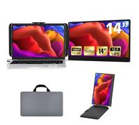 TXV Extension de Moniteur d'ordinateur Portable, rallonge d'écran Portable 16:9, HDMI/Type-C Plug and Play 1080p pour Tablette, Ordinateurs Portables, PC/Mac/téléphone