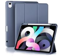 TXWLLIU Coque pour iPad 11ème Génération (A16) 11 Pouces 2025/iPad 10ème Génération 10,9 Pouces 2022 avec Porte-Crayon, Étui de Protection Léger, Veille/Réveil Automatique, Lavande