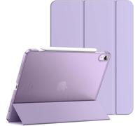 TXWLLIU Coque pour iPad Air 11 Pouces M3/M2 2025/2024 et iPad Air 5e/4e Génération 2022/2020 10,9 Pouces, Étui de Protection Ultra Fin et Léger, Veille/Réveil Automatique, Violet Clair