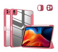 TXWLLIU Coque pour iPad Pro 11 Pouces (2022/2021/2020/2018), Air 11 Pouces M3/M2 2025/2024, iPad Air 5e/4e Génération 2022/2020 10,9 Pouces, Étui de Protection Ultra Fin et Léger, Rouge Pastèque