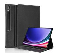 TXWLLIU Étui pour Samsung Galaxy Tab S9 11 Pouces (2023) avec Support S Pen, Étui de Protection Fin et Support Folio, Vision Multi-Angles, Noir