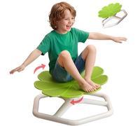 TXWLLIU Fauteuil Pivotant Sensoriel pour Enfants, Fauteuil Pivotant pour Autisme, Siège D'entraînement à L'équilibre Sensoriel, Entraînement à La Coordination Physique et à L'équilibre, Vert