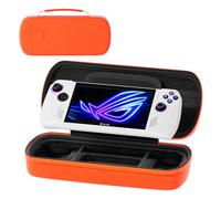 TXWLLIU Sac Compatible avec ROG Ally, Étui de Transport Rigide - Léger/Protection Complète/Support, Sac de Transport Portable Pour ROG Ally, Orange