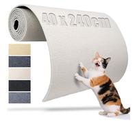 TXXATX Griffoir Chat Canapé 240x40 cm Protection Canape Chat Auto-adhésif Blanc pour DIY Planches à Griffer Canapé Griffoir Meubles Murs