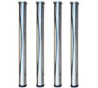 TXXMM Pieds Table basse en verre Jambes, table en verre Jambes, pieds de table à café, supports, barres de support, pieds Meubles gâteau en aluminium, Jambes Quatre (Size : 70cm)