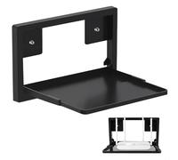 TXZRWH Support mural pliable pour routeur, petit projecteur, support mural universel pour routeurs, boîtier TV, récepteur Hi-Fi, consoles de jeux