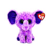 ty 36386 Peluche Beanie Boos - Eve l'éléphant, 15 cm