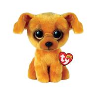 ty 36393 Peluche Beanie Boos - Chien Zuzu, 15 cm