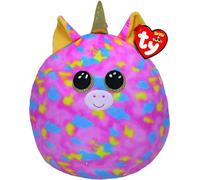 TY 39187 Peluche Coussin Squsih-A-Boos - Licorne Fantasia, 35 cm