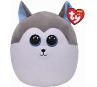 ty 39293 Peluche Coussin Squsih-A-Boos - Husky Slush, 20 cm