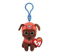 TY 41280 Zuma Pat' Patrouille Peluche Clip Marron