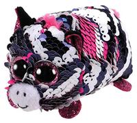 TY 42404 Zoey Zebra Flippable Teeny, Multicolore