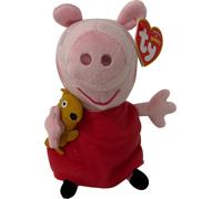 ty 46128 Figurine en peluche Beanie Babies - Peppa Wutz, 15 cm