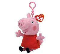 TY 46131 Peppa Pig Porte-clés Rose/Rouge