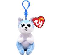 Ty Beanie Babies Bellies Clip Thunder Husky 10cm