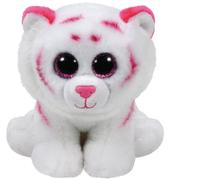 Ty Beanie Babies mascotte TABOR tigre rose et blanc 15cm 42186