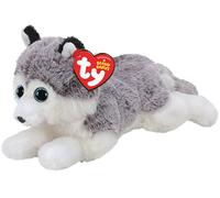 TY Beanie Babies - Peluche Baltic Le Husky 15 cm, Gris