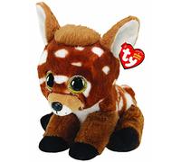 Ty - Beanie Babies - Peluche Buckley le Renne 24 cm, Marron, TY90283