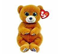 TY - Beanie Babies - Peluche Duncan l'ours 15 cm, Marron, TY40549