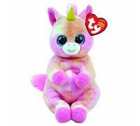 Ty - Beanie Babies - Peluche Skylar la Licorne 15 cm, Rose, TY40547