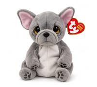 Ty Peluche Beanie Babies Wilfred le Chien 15 cm Gris TY40596