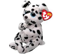 Ty Beanie Bellie Rowdy - Chien Dalmatien - 15,2 cm, Blanc/Noir