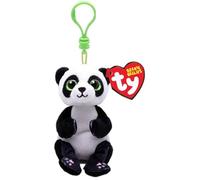 Ty Porte-clés en peluche Beanie Bellies Clip Ying le Panda Multicolore