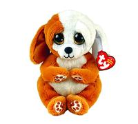 Ty Peluche Ruggles le Chien 15 cm Marron/Blanc Mixte Enfant Intérieur