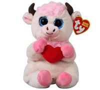 Ty Beanie Bellies Sprinkles - Vache Valentine - 15,2 cm