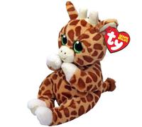 Peluche TY Beanie Bellies Tippi la girafe 15 cm Multicolore