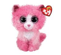 Ty Peluche Beanie Boos Reagan 15 cm – Rose et blanc