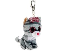 TY - Beanie Boo's Clip Chat Kiki - 7 cm 35243 Gris