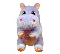 TY Beanie Boos - Henrietta l'Hippopotame avec de Grands Yeux Roses et Paillettes, la Peluche aux Grands Yeux Scintillants - 15 cm - T37394