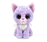 Ty - Beanie Boo's - Peluche Cassidy le chat 15 cm, Violet, TY36248