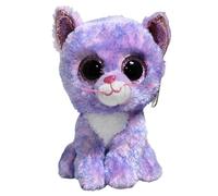 Ty Peluche Beanie Boos Cassidy Chat 15 cm Multicolore - 3 ans - Violet