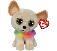 Ty - Beanie Boo's - Peluche Chewey le Chien Chihuahua, TY36324, Multicolore, 15 cm