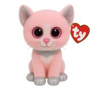 Jouet en peluche - TY - Beanie Boos Small Fiona Le Chat - Hauteur 15 cm - Rouge rouge TU