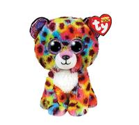 Ty - Beanie Boo's - Peluche Giselle le Léopard, TY36284, Multicolore, 15 cm