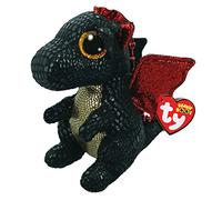 Peluche Drago Grindal 15 cm - TY - Bambi - Noir - Multicolore - Enfant