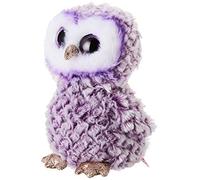 Ty - Beanie Boo's - Peluche Moonlight la Chouette, TY36461, Violet / Blanc, 23 cm