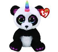 Ty - Beanie Boo's - Peluche Paris le Panda, TY36478, Multicolore, 30 cm