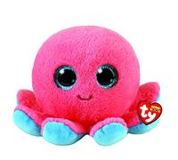 Peluche Ty Beanie Boo's Sheldon la pieuvre 15 cm Rose Rose