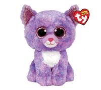 Ty Peluche Beanie Boos Cassidy Chat 15 cm Multicolore - 3 ans - Violet