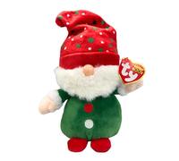 Peluche interactive TY Beanie Boo's Small Gnolan le gnome Multicolore