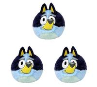 Ty - Beanie Bouncers Bluey - Peluche rebondissante à Collectionner, Bleu (Lot de 3)