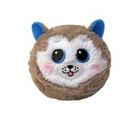 Ty Beanie Bouncers T83063 Slush Le Lumbo, yeux bleus tendres, animaux rebondissants à collectionner