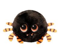 TY - Beanie Bouncers - Webber l'Araignée - Peluche rebondissante à Collectionner, Noir, 9 cm
